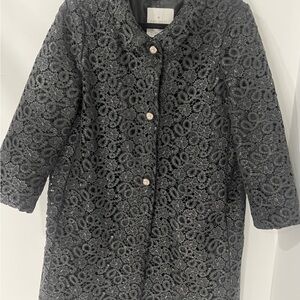 Kate Spade Black Lace Women's Cape